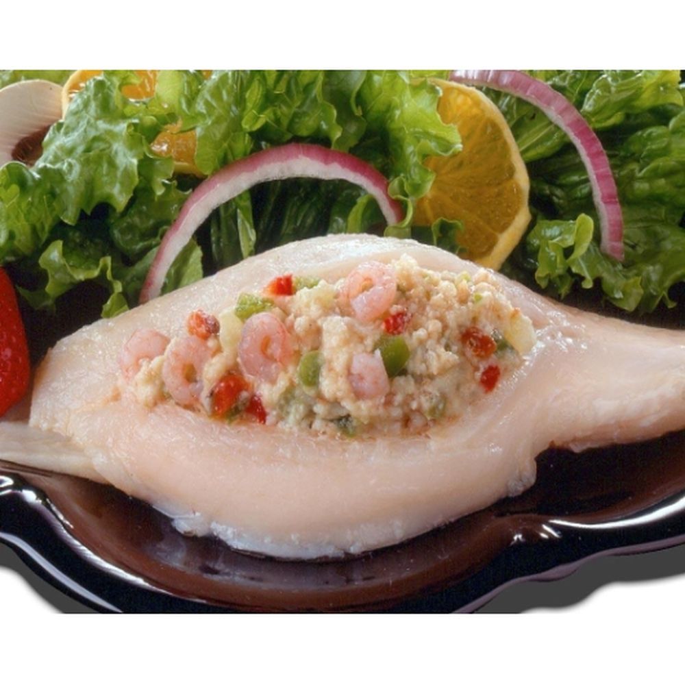 Kaptain's Ketch 5.25 Ounce Stuffed Flounder With Crab, 15 Count