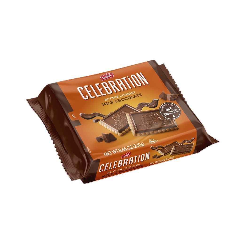 Celebration Cookies Milk Chocolate Butter Cookies, 8.46 Ounce -- 12 Per Case