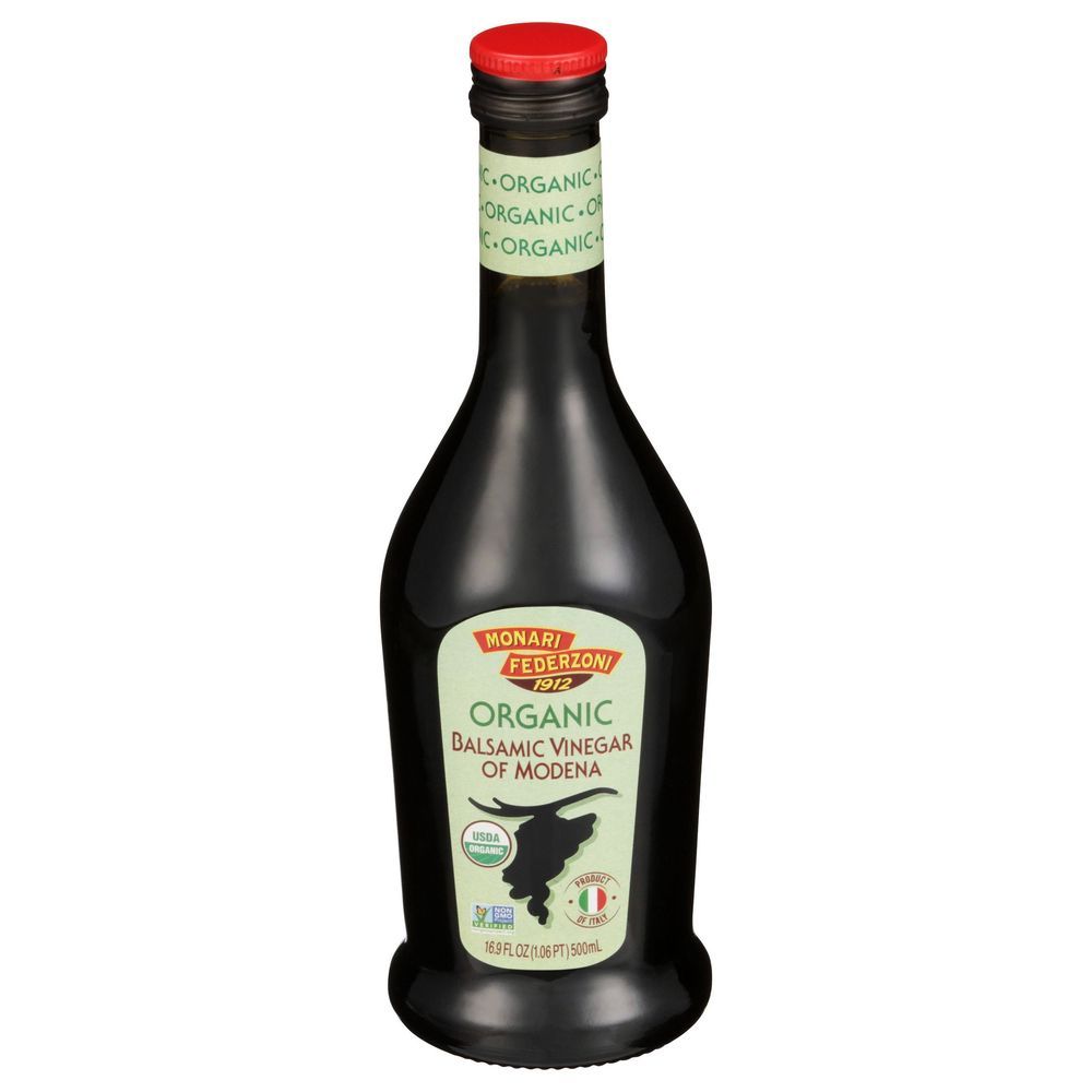 Monari Federzoni Organic Balsamic Vinegar, 17 Fluid Ounce -- 6 Per Case