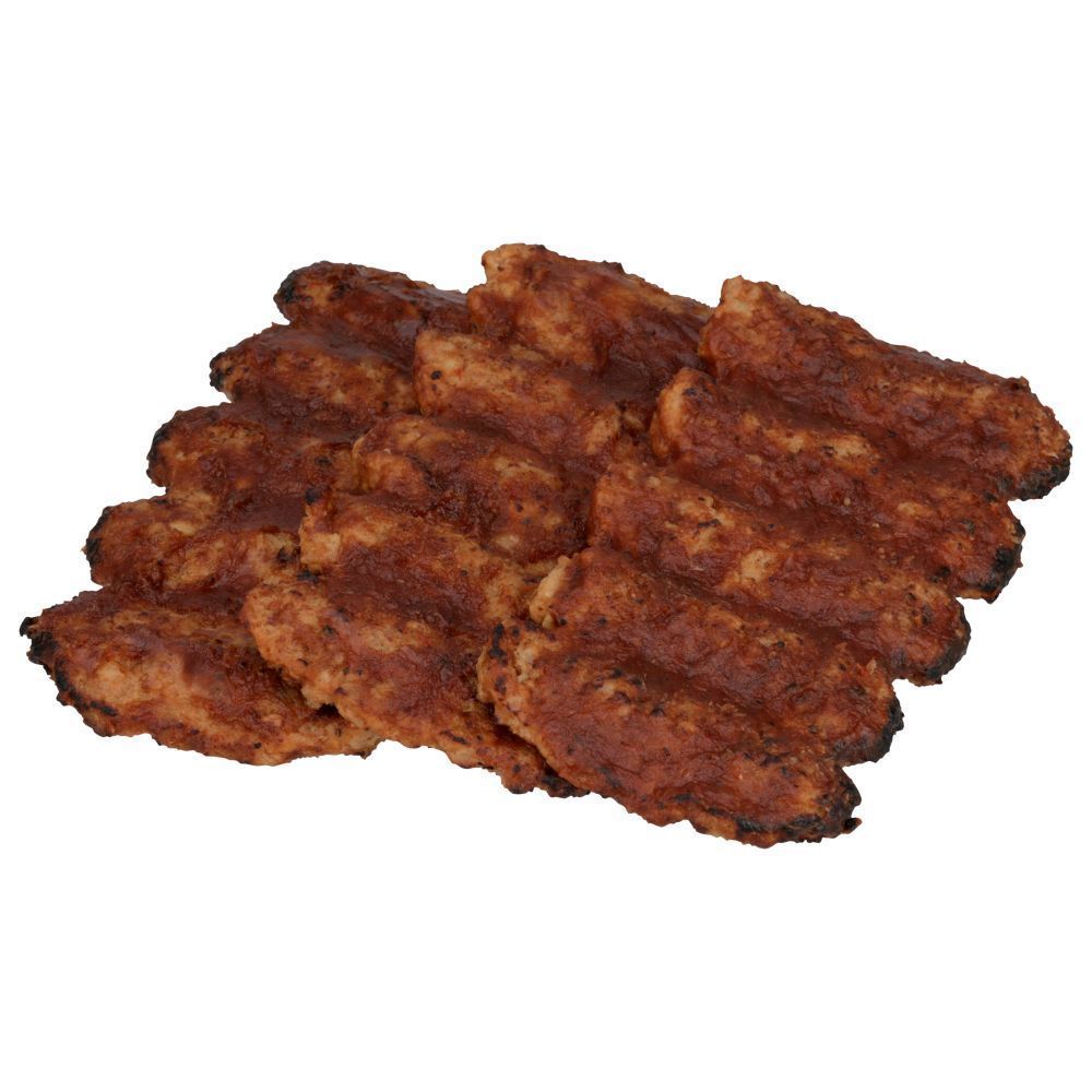 Classics Rowdie Rib Boneless Sweet Baby Rays Pork Rib Patty, 3.5 Ounce -- 52 Per Case
