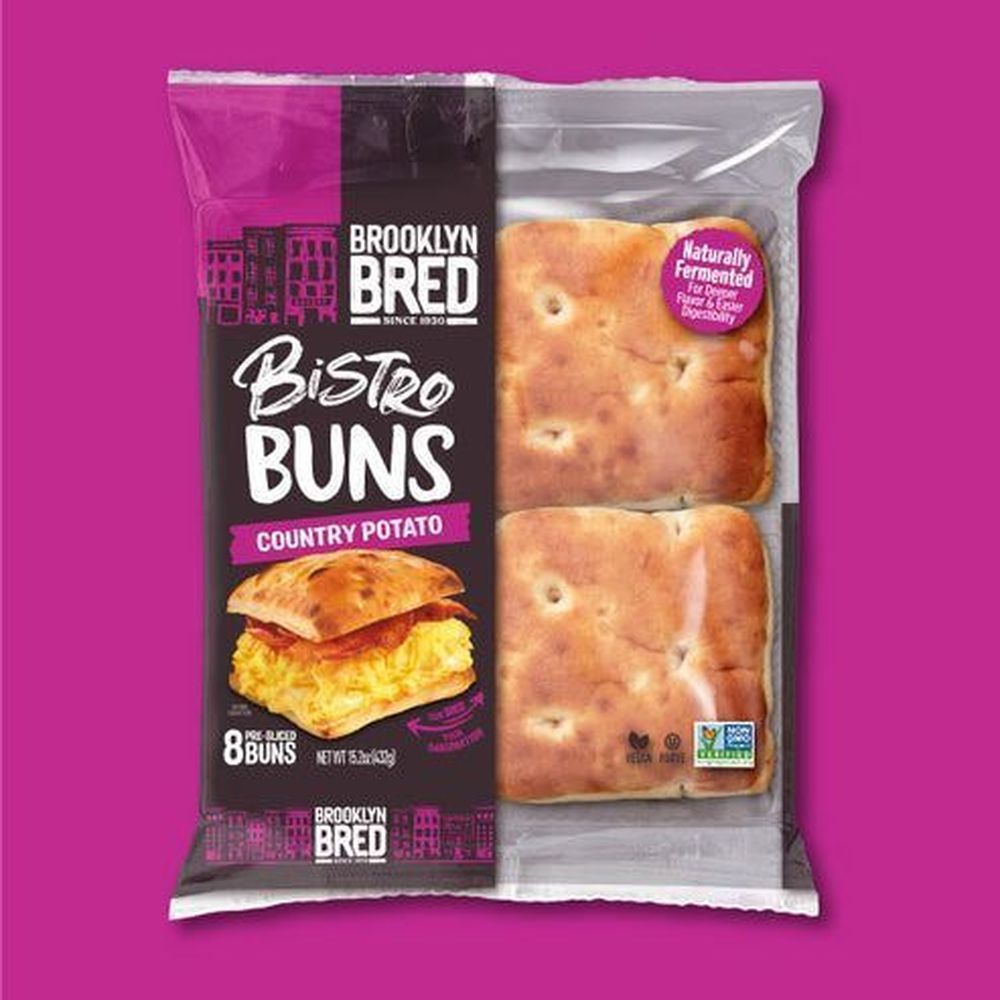Brooklyn Bred Country Potato Pre-sliced Bistro Bun, 15.2 Ounce -- 12 Per Case
