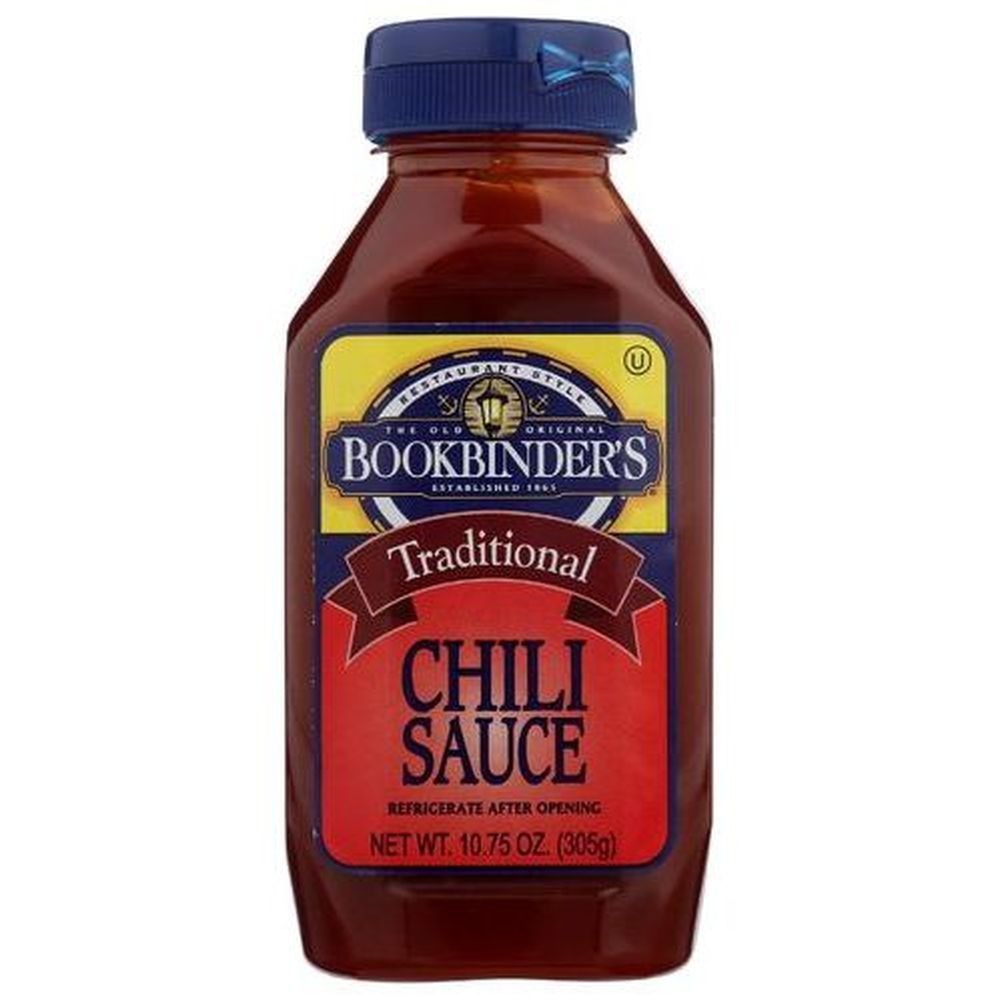 Bookbinder's Traditional Chili Sauce, 10.75 Ounce Bottle -- 9 Per Case
