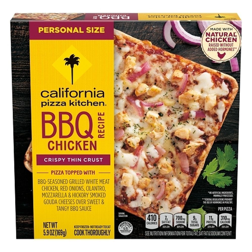 California Pizza Kitchen Crispy Thin Crust Barbeque Chicken Pizza, 5.9 Ounce -- 10 Per Case