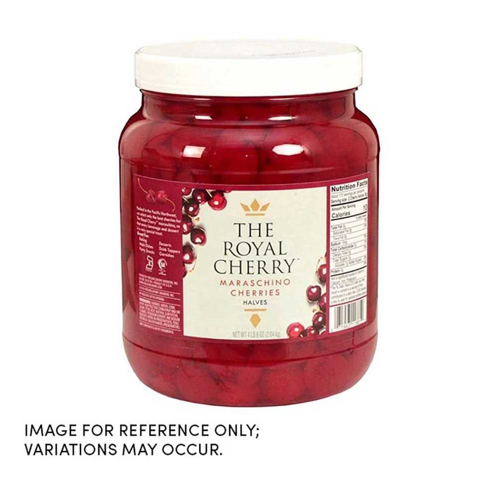 Commodity Cherries Maraschino Large Cherry Halves, 0.5 Gallon -- 6 Per Case