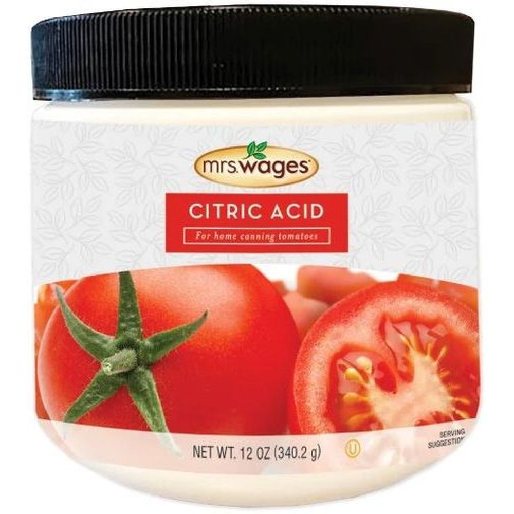 Mrs. Wages Citric Acid, 12 Ounce -- 6 Per Case