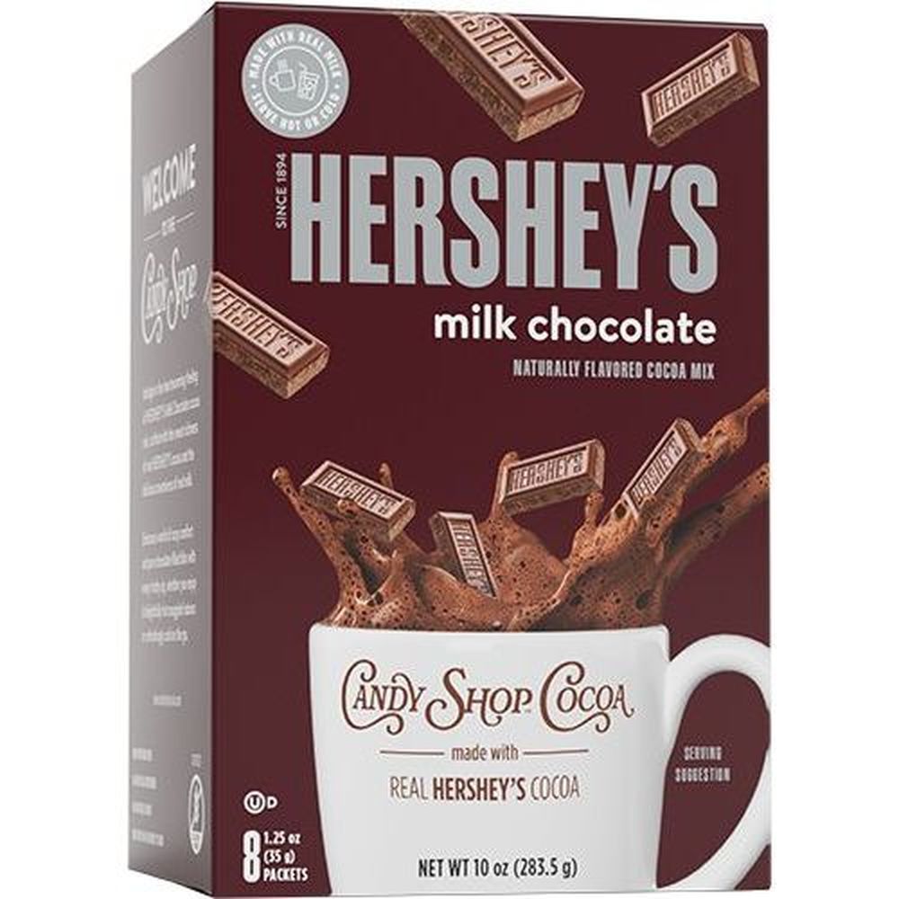 Candy Shop Cocoa Hershey’s Milk Chocolate Cocoa Mix, 10 Ounce