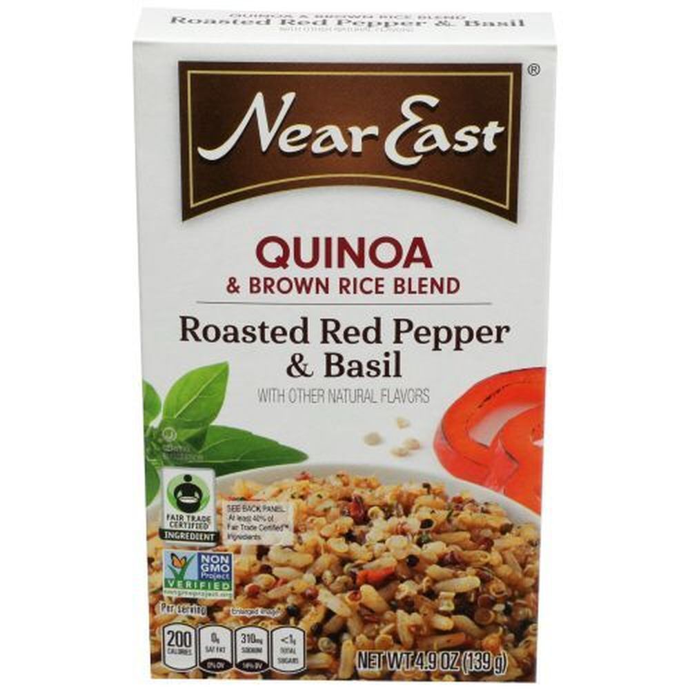 Near East Roasted Red Pepper Basil Quinoa, 4.9 Ounce -- 12 Per Case