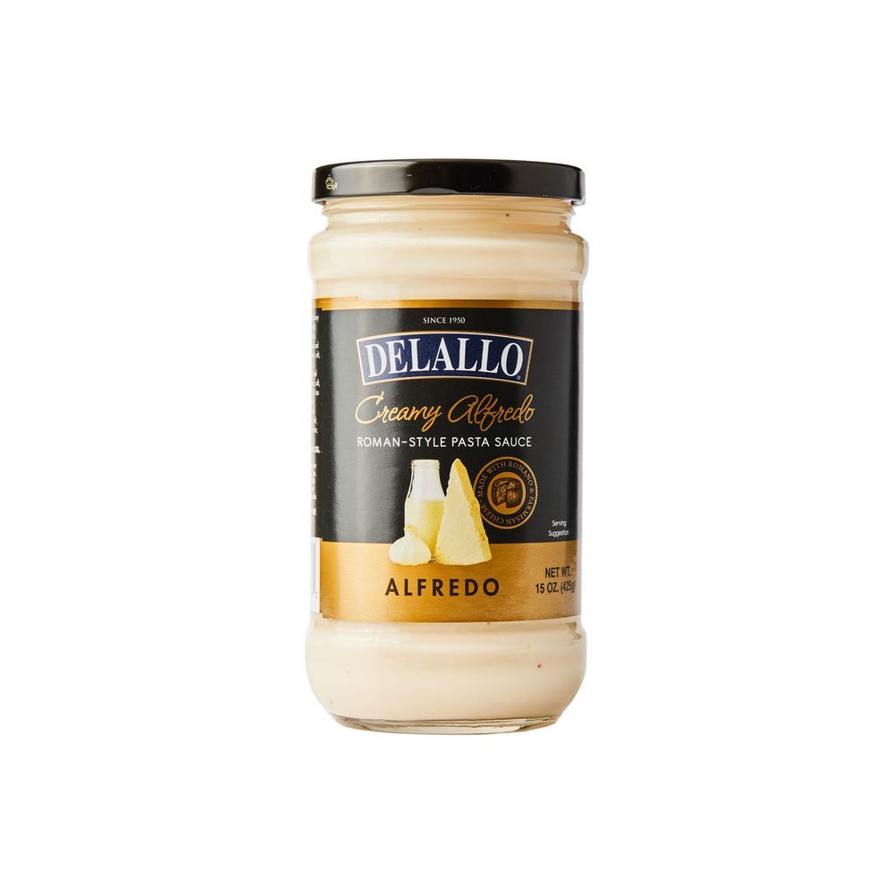 Delallo Alfredo Sauce, 15 Ounce -- 6 Per Case