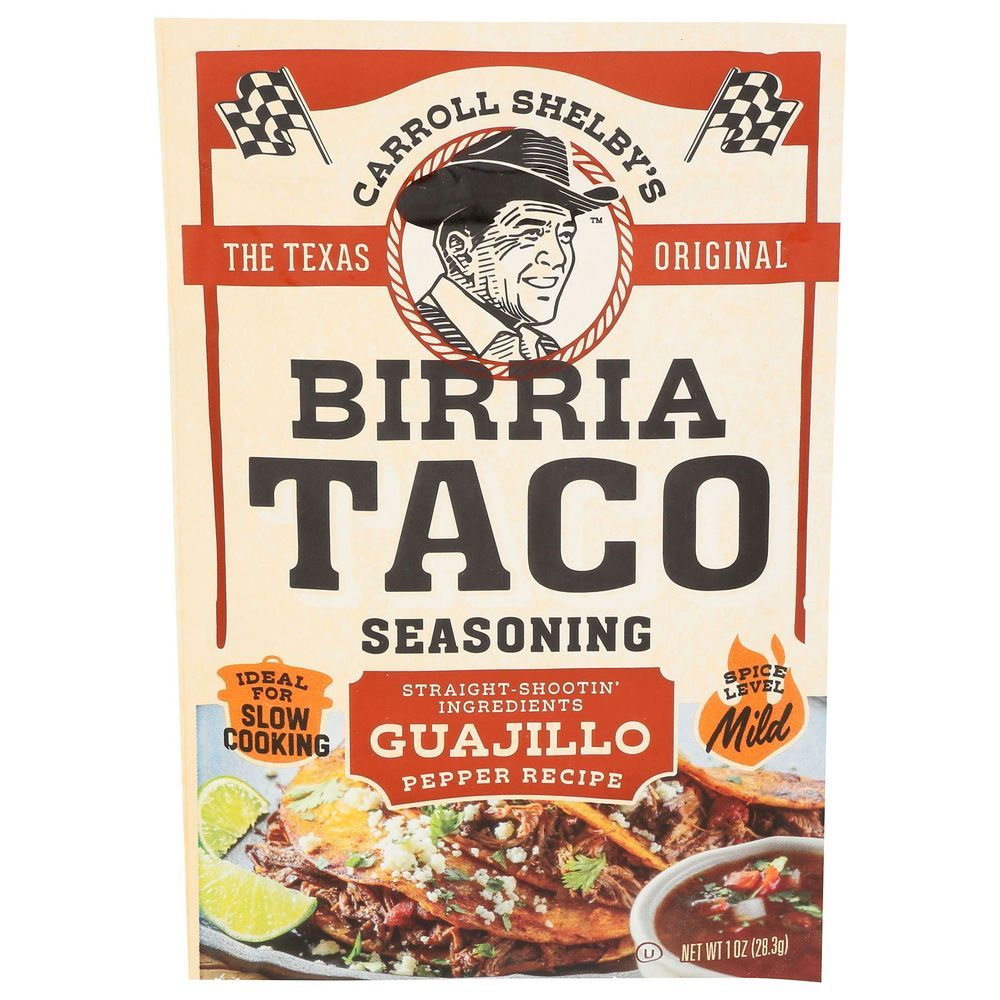 Carroll Shelby's Birria Taco Seasoning, 1 Ounce -- 12 Per Case