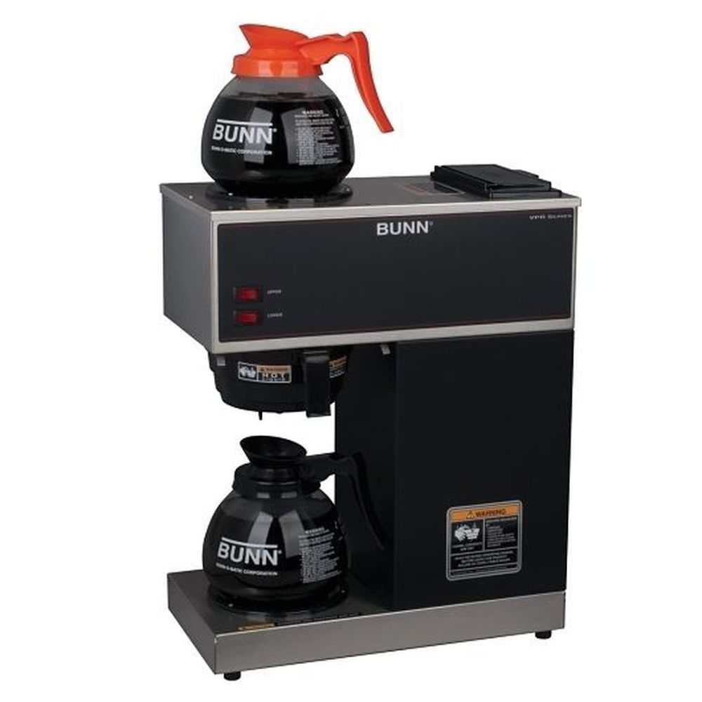 Bunn Black Coffee Brewer With 2 Glass Decanters