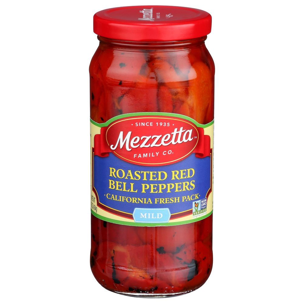 Mezzetta Roasted Red Bell Pepper, 16 Ounce -- 6 Per Case