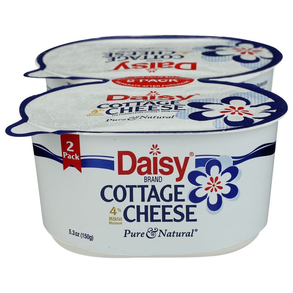 Daisy 4 Percent Milk Fat Cottage Cheese, 5.3 Ounce -- 6 Per Case