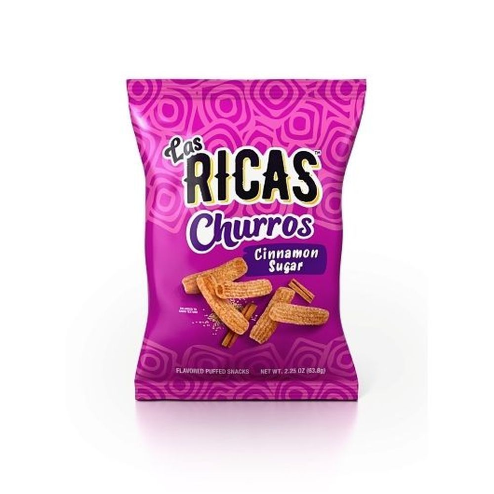 Las Ricas Authentic Hispanic Puffed Snacks - Clip Strips, 24 Count