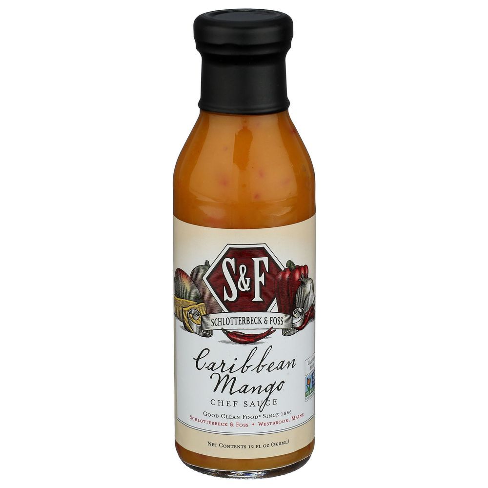 Schlotterbeck & Foss Caribbean Mango Chef Sauce, 12 Fluid Ounce -- 6 Per Case