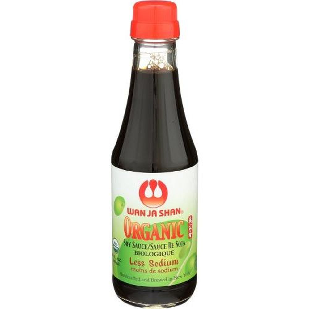 Wanjashan Organic Lite Soy Sauce, 10 Ounce -- 12 Per Case