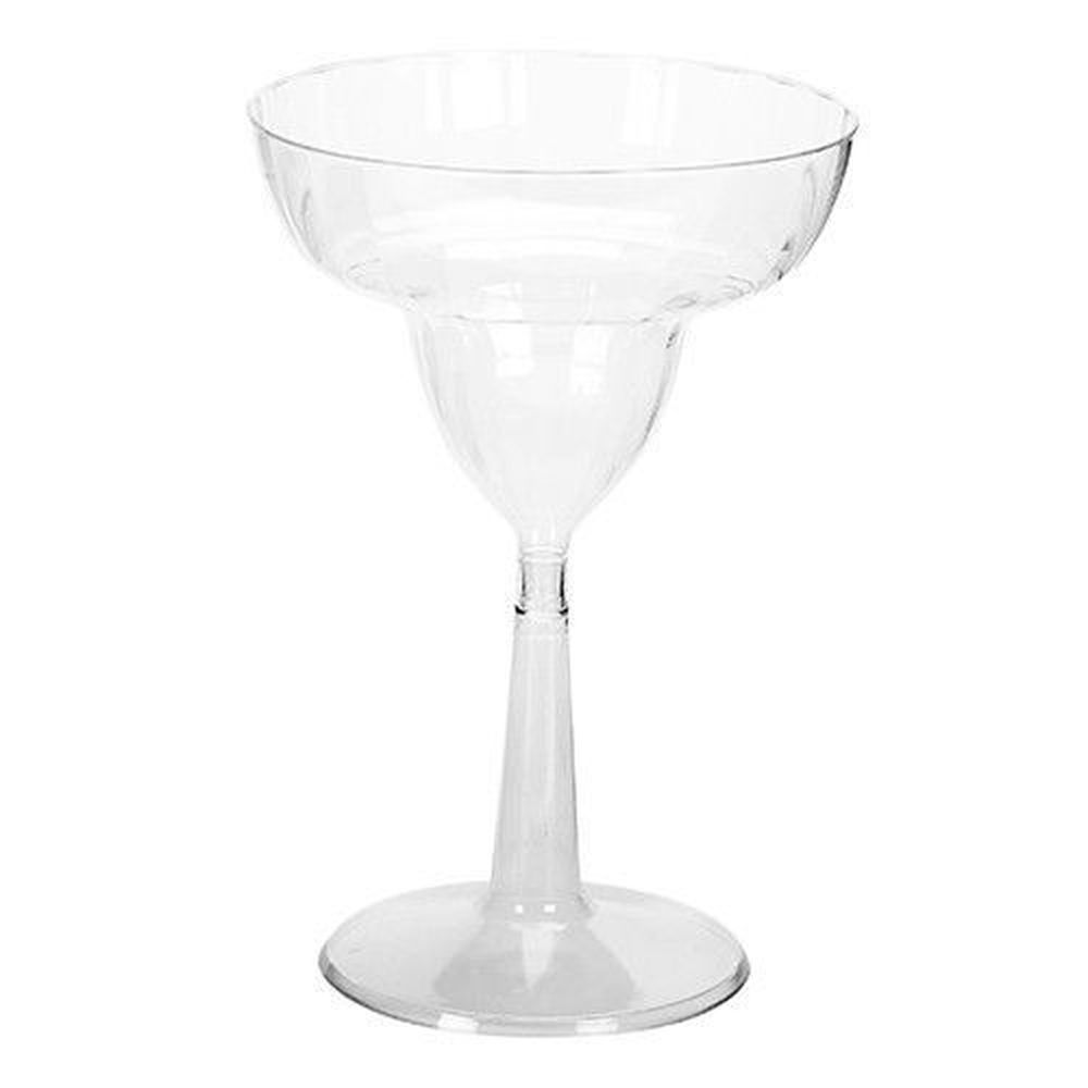 Wna Classicware Clear 2 Piece Fluted Margarita Glass, 12 Fluid Ounce Capacity -- 96 Per Case