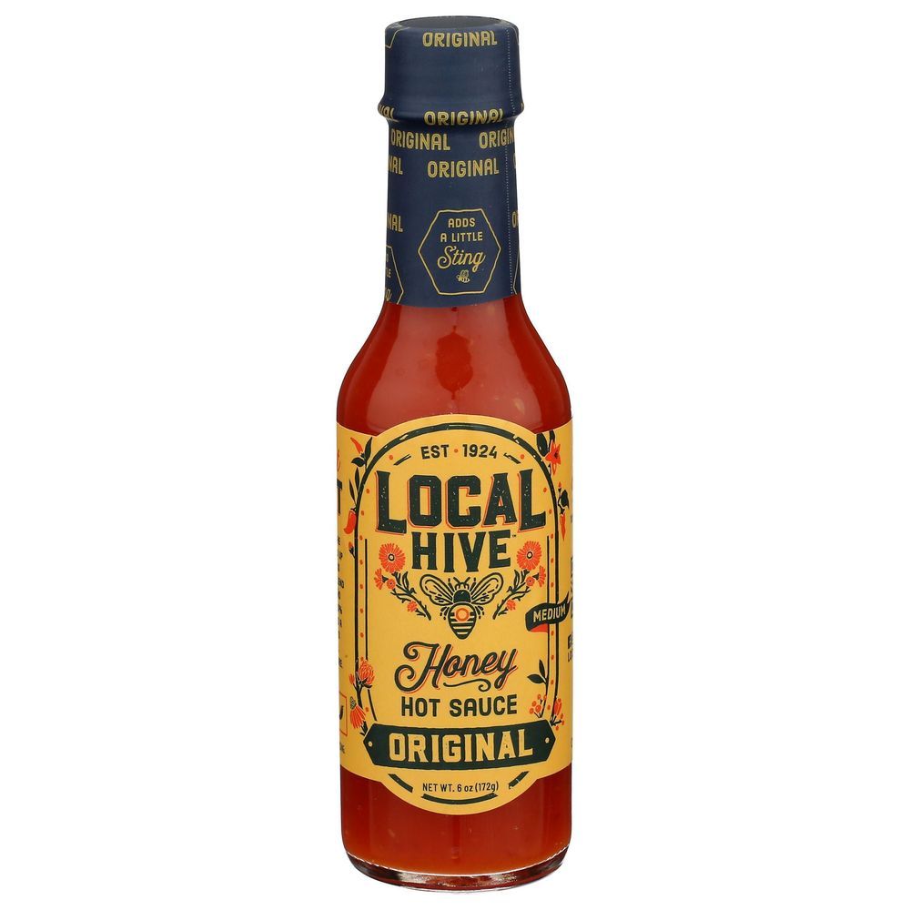 Local Hive Original Honey Hot Sauce, 6 Fluid Ounce -- 6 Per Case