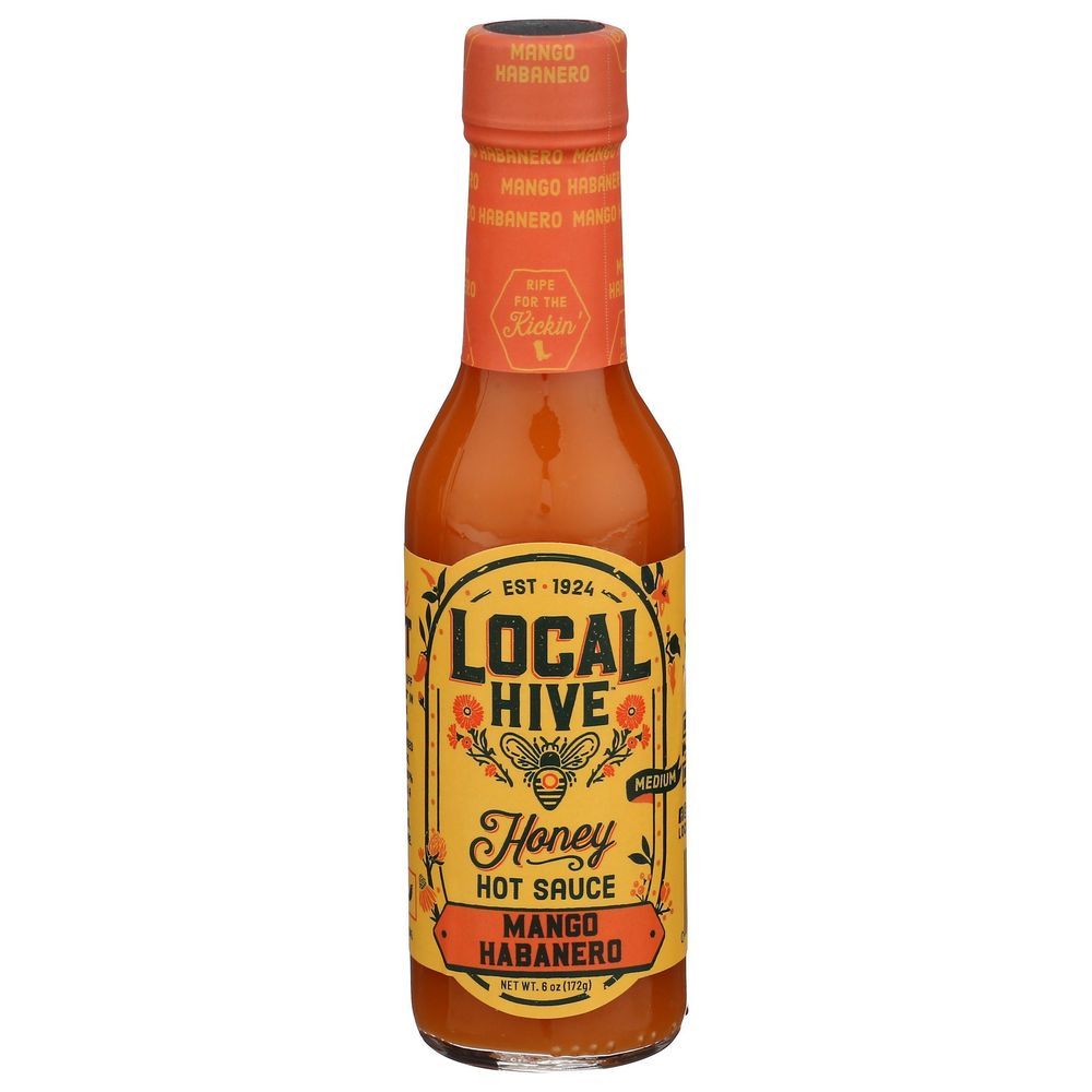Local Hive Mango Habanero Honey Hot Sauce, 6 Fluid Ounce -- 6 Per Case