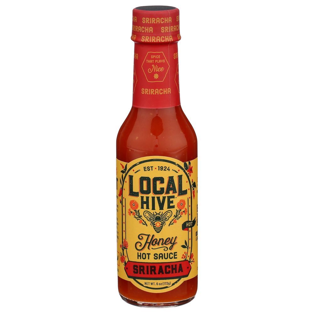 Local Hive Sriracha Honey Hot Sauce, 6 Fluid Ounce -- 6 Per Case
