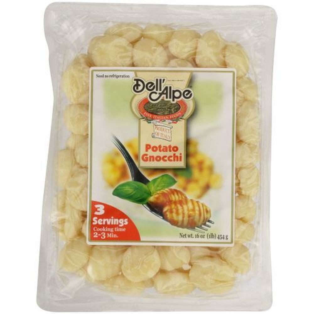 Dell Alpe Potato Gnocchi, 16 Ounce -- 12 Per Case