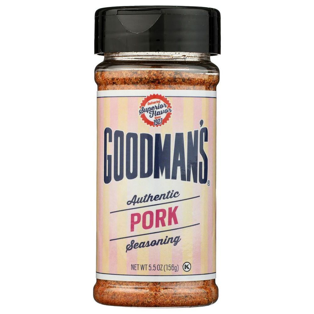 Goodman's Pork Authentic Seasoning, 5.5 Ounce -- 6 Per Case