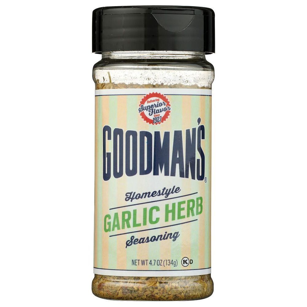 Goodman's Homestyle Garlic Herb Seasoning, 4.7 Ounce -- 6 Per Case