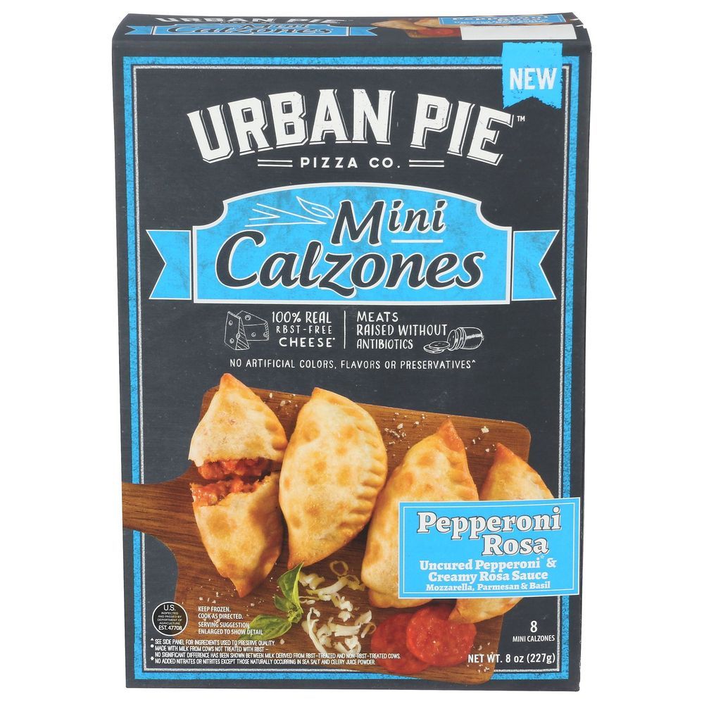 Urban Pie Pizza Co Pepperoni Rosa Mini Calzones, 8 Ounce -- 12 Per Case
