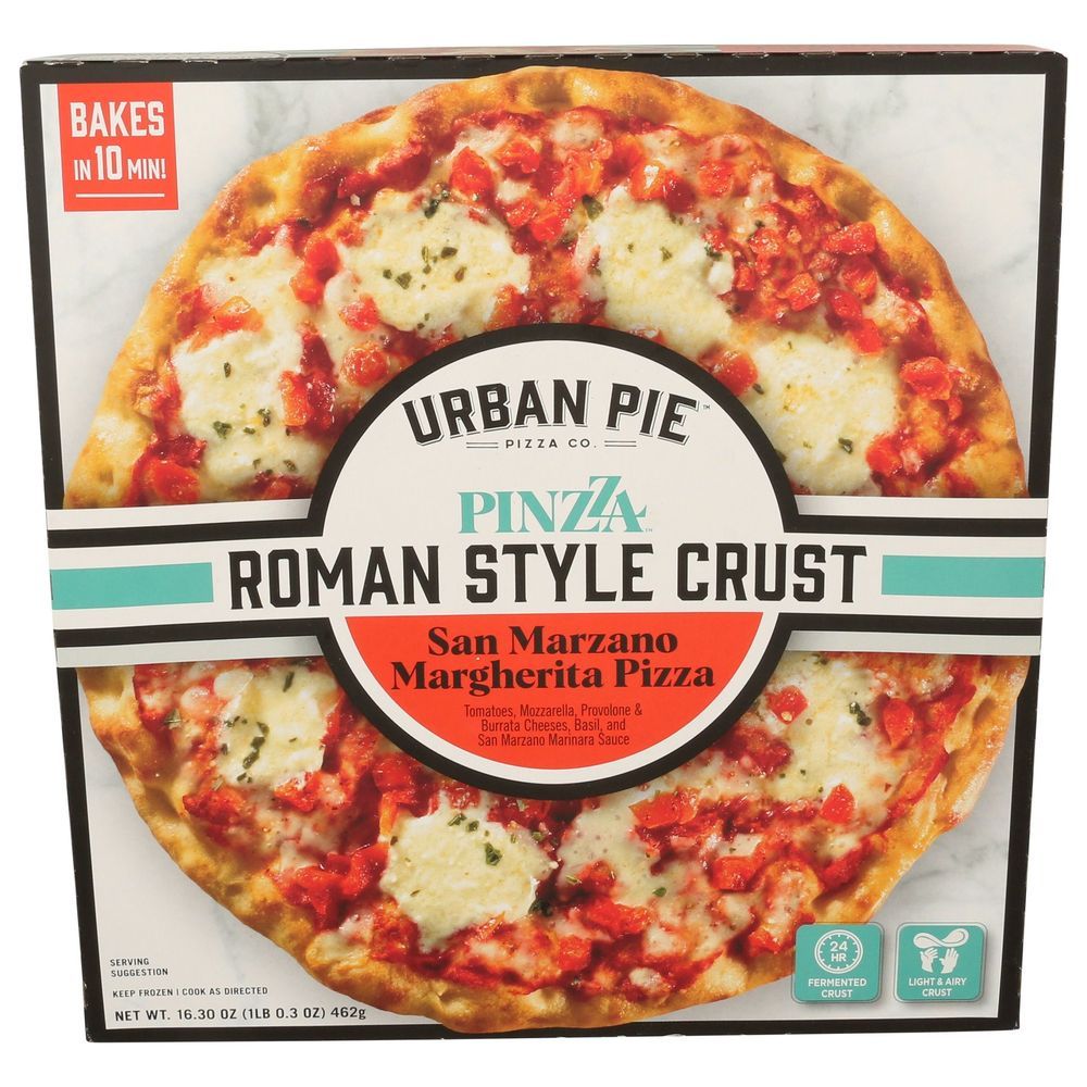 Urban Pie San Marzano Margherita Roman Style Crust Pizza, 16.3 Ounce -- 12 Per Case