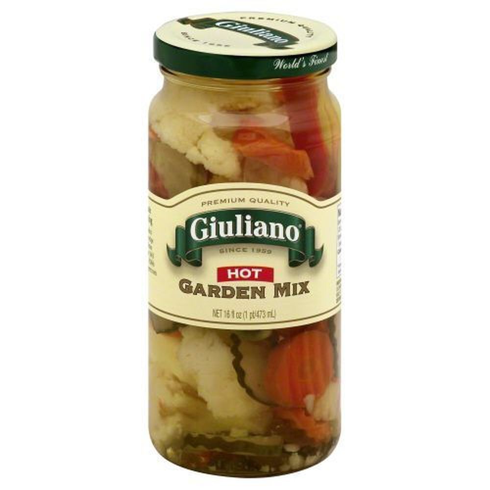 Giuliano Hot Garden Mix, 16 Ounce -- 6 Per Case