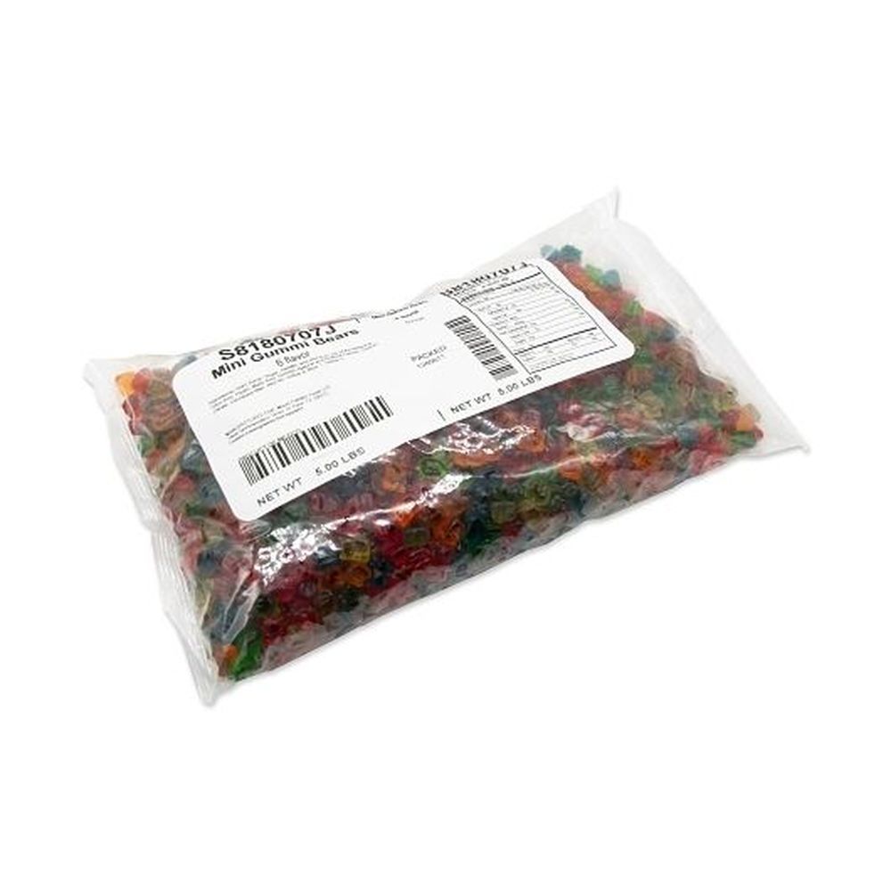 Sunrise Confections Miniature Gummi Bears, 5 Pound -- 2 Per Case