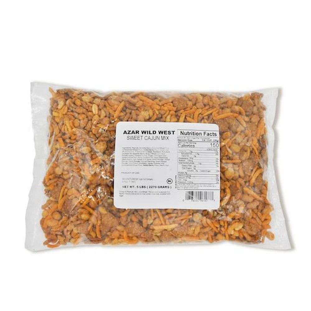 Azar Nut Wild West Sweet Cajun Mixed Nut, 5 Pound -- 2 Per Case