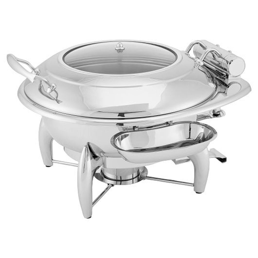Walco Idol Buffet Round Chafer, 7 Quart Capacity