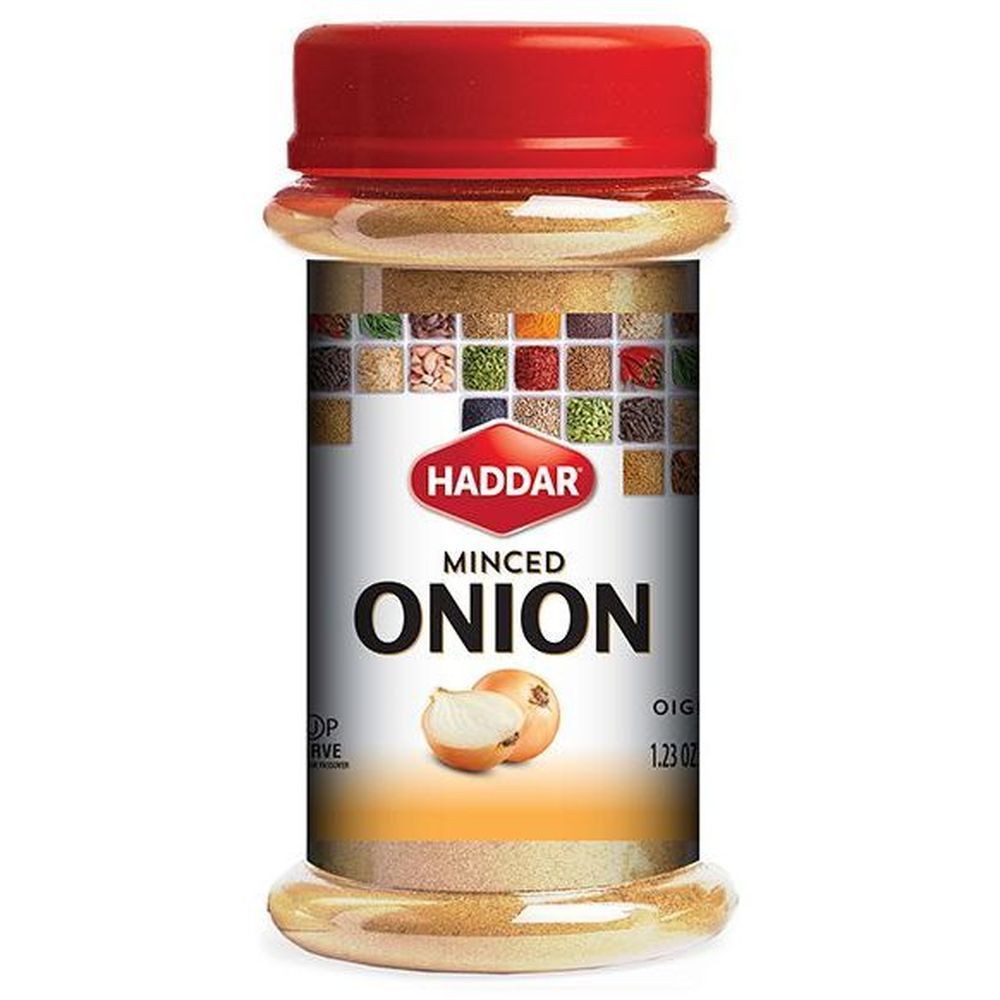Haddar Minced Onion Spice, 1.23 Ounce -- 12 Per Case