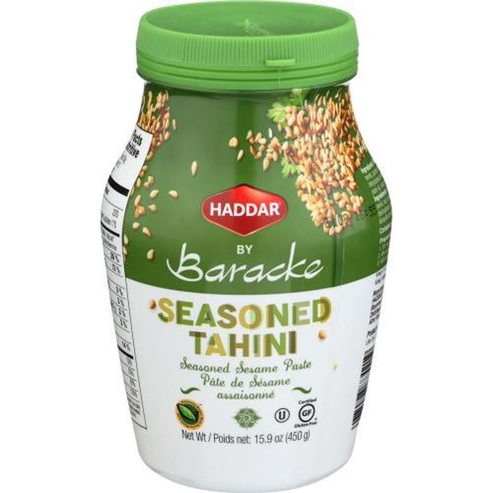 Haddar By Baracke Seasoned Tahini, 16 Ounce -- 12 Per Case