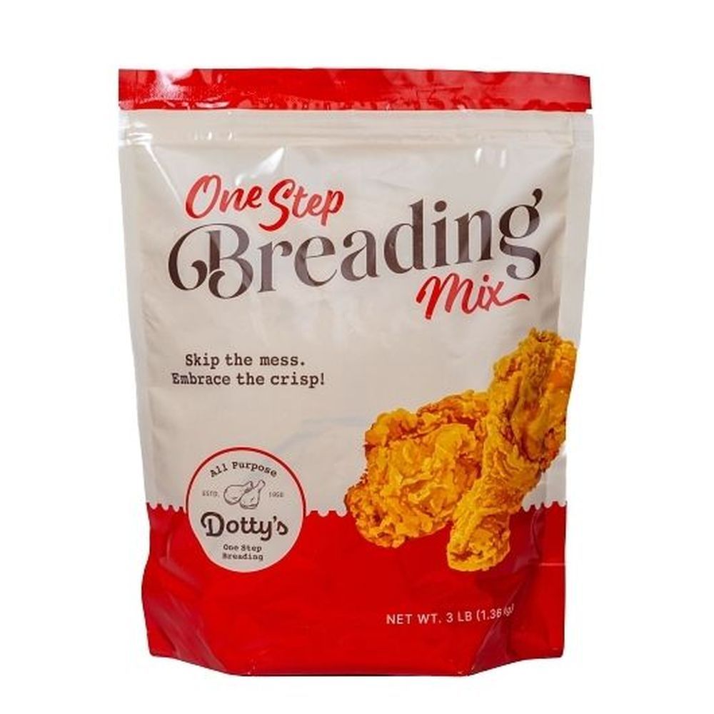 Dotty's One Step Breading Mix, 3 Pound Bag -- 12 Per Case