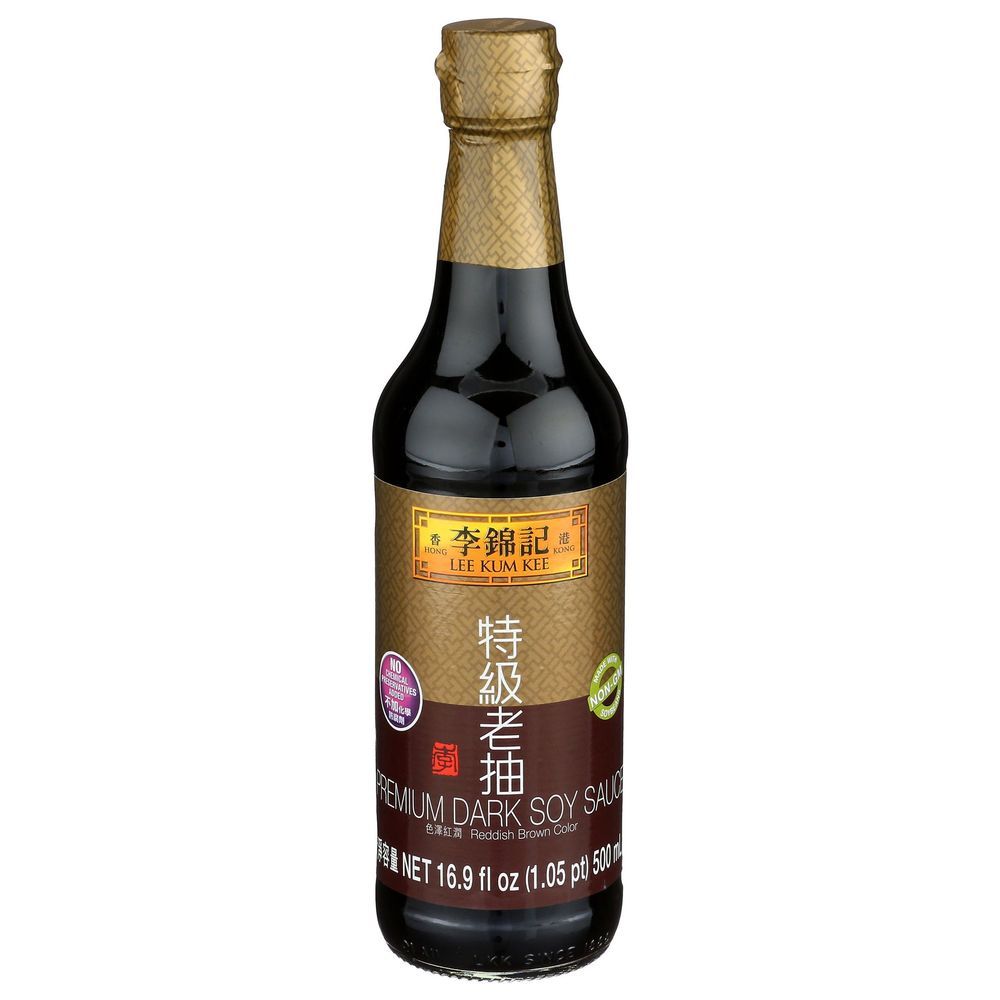 Lee Kum Kee Premium Dark Soy Sauce, 16.9 Fluid Ounce -- 12 Per Case