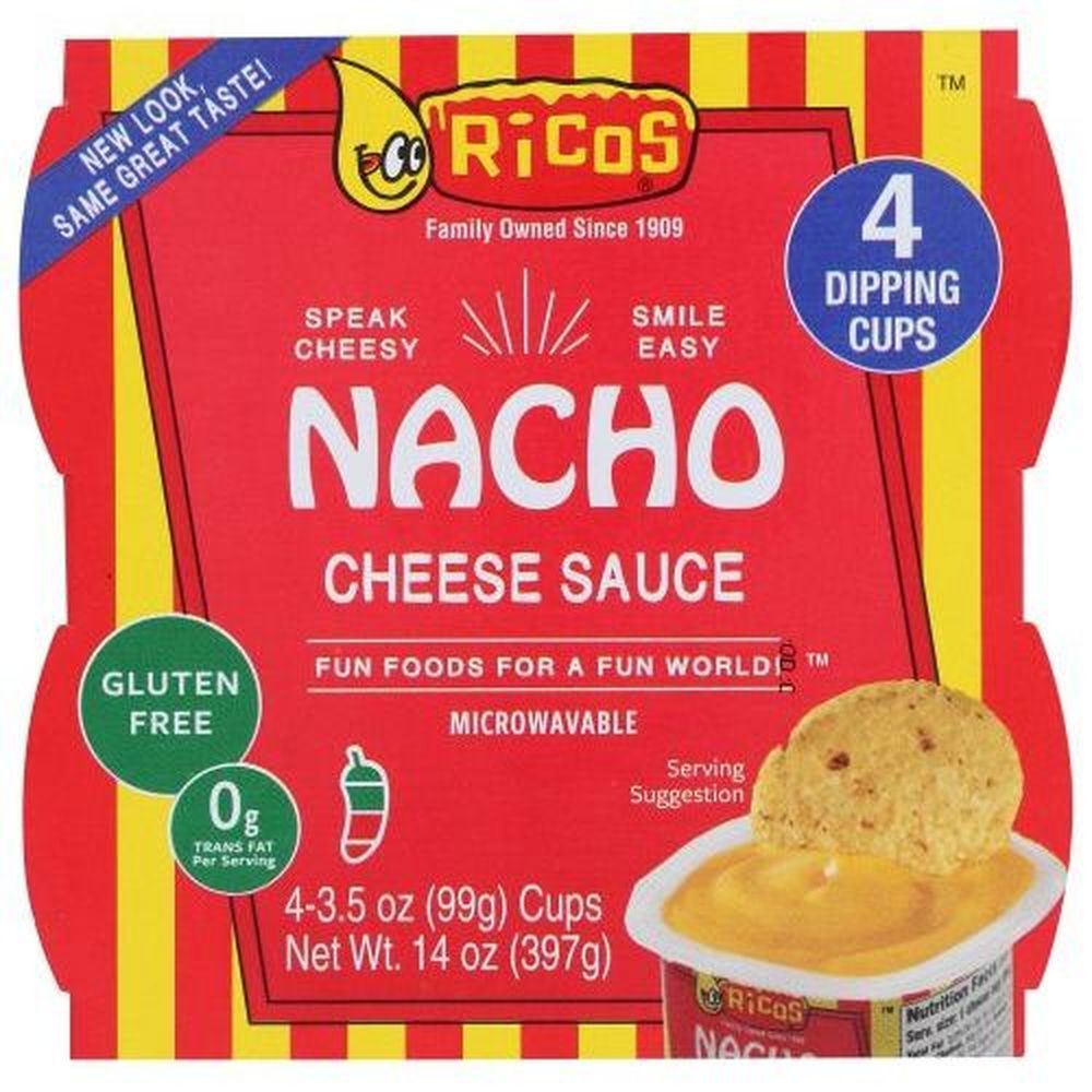 Ricos Nacho Cheese Sauce, 3.5 Ounce -- 12 Per Case