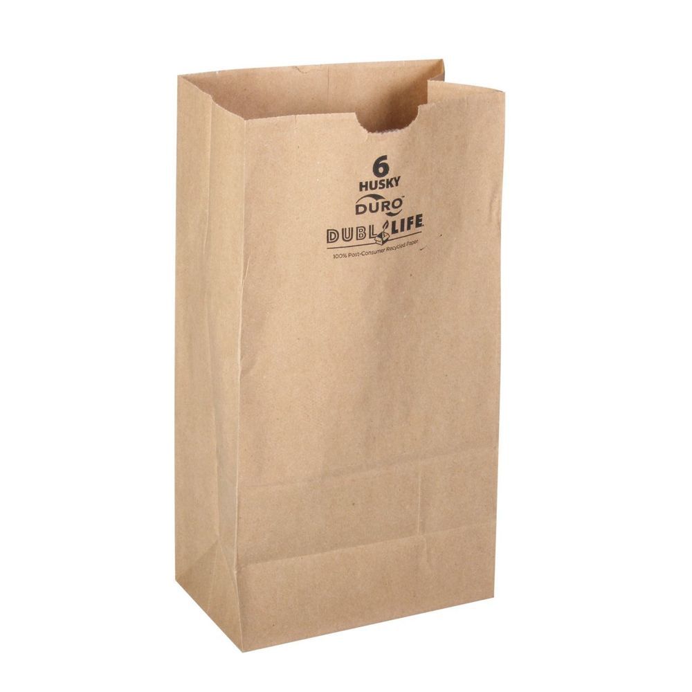Dubl Life Husky Kraft Sos Bag, 6 X 3.63 X 11.06 Inch -- 400 Per Case