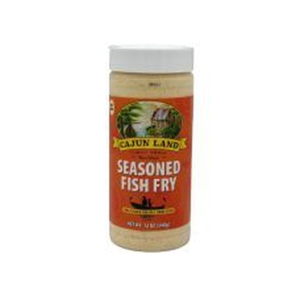 Cajun Land Seasoned Fish Fry, 12 Ounce -- 12 Per Case