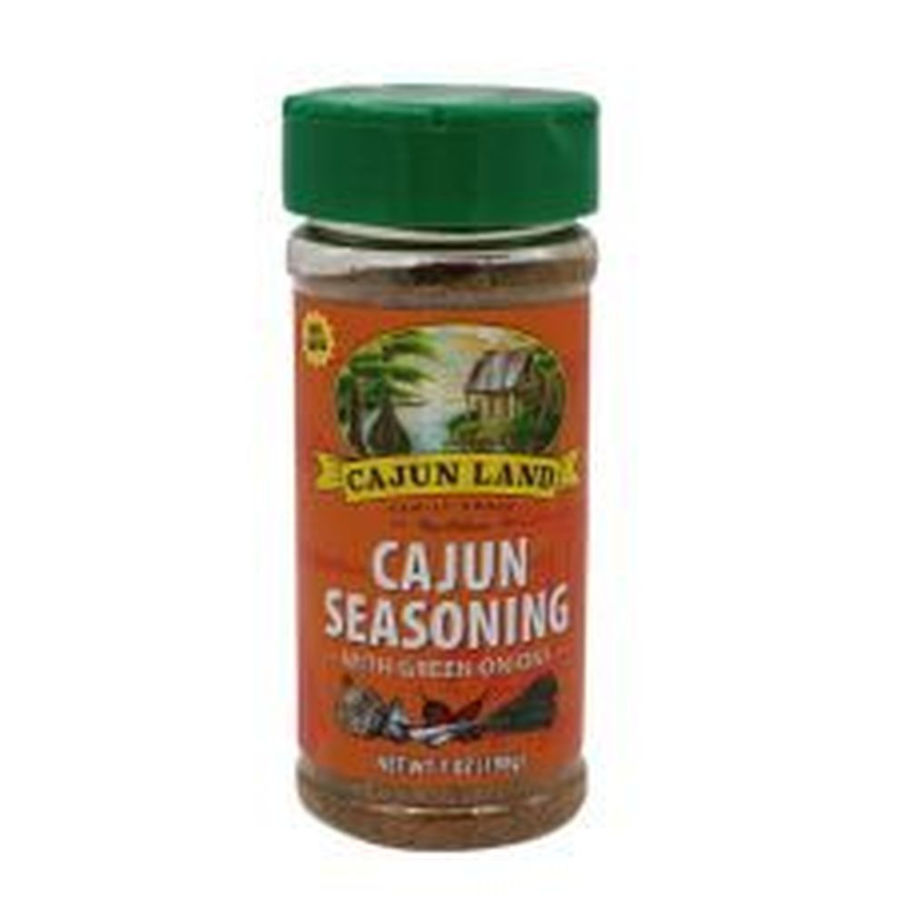 Cajun Land Cajun Seasoning With Green Onions, 7 Ounce -- 12 Per Case