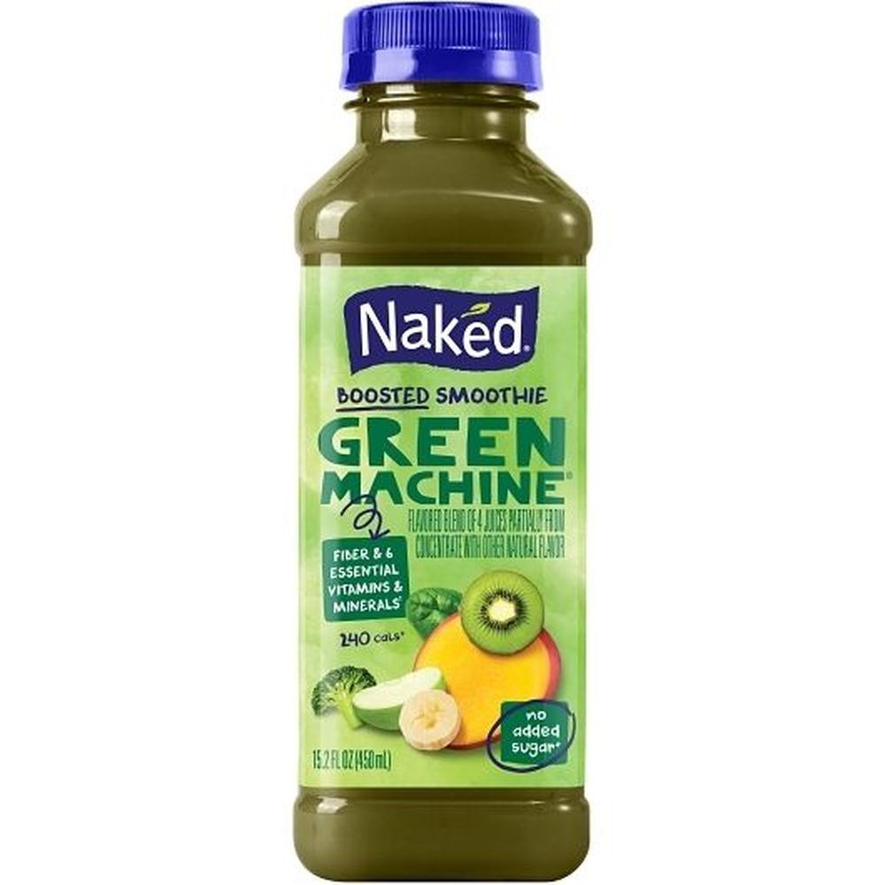 Naked Green Machine Fruit Smoothie, 15.20 Fluid Ounce -- 8 Per Case