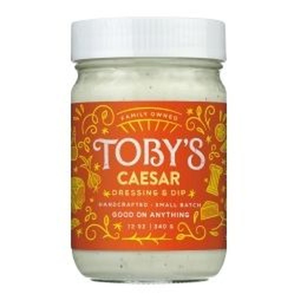 Toby's Caesar Dressing And Dip, 12 Ounce -- 6 Per Case