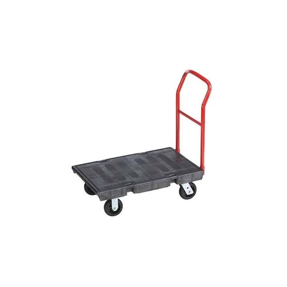 Rubbermaid Heavy Duty Platform Truck With 6 Inch Tpr Casters, 24 X 36 X 9.2 Inch