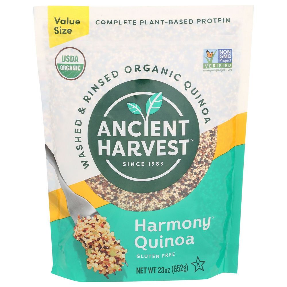 Ancient Harvest Organic Tri-color Harmony Quinoa, 23 Ounce -- 6 Per Case