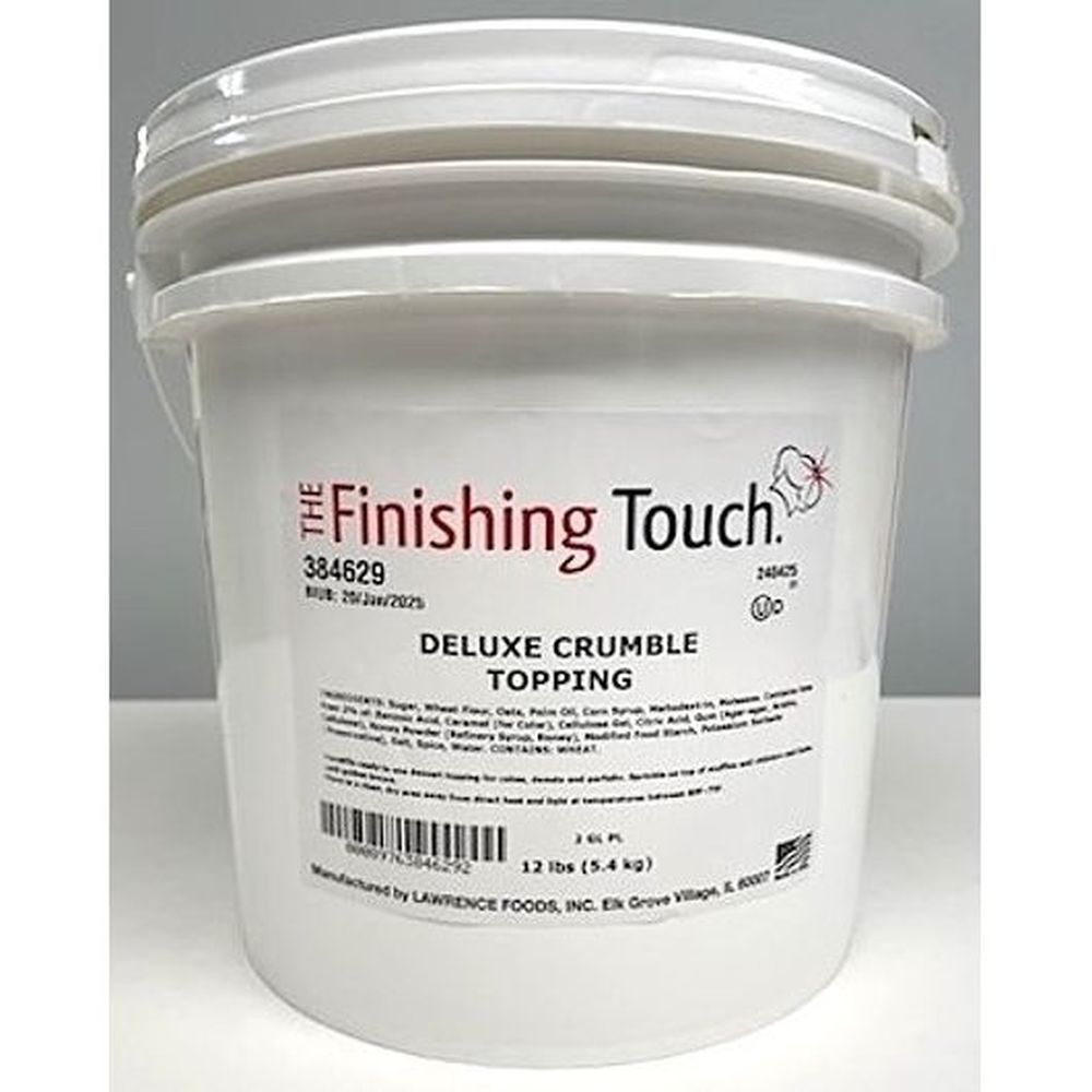 The Finishing Touch Deluxe Crumble Topping, 12 Pound