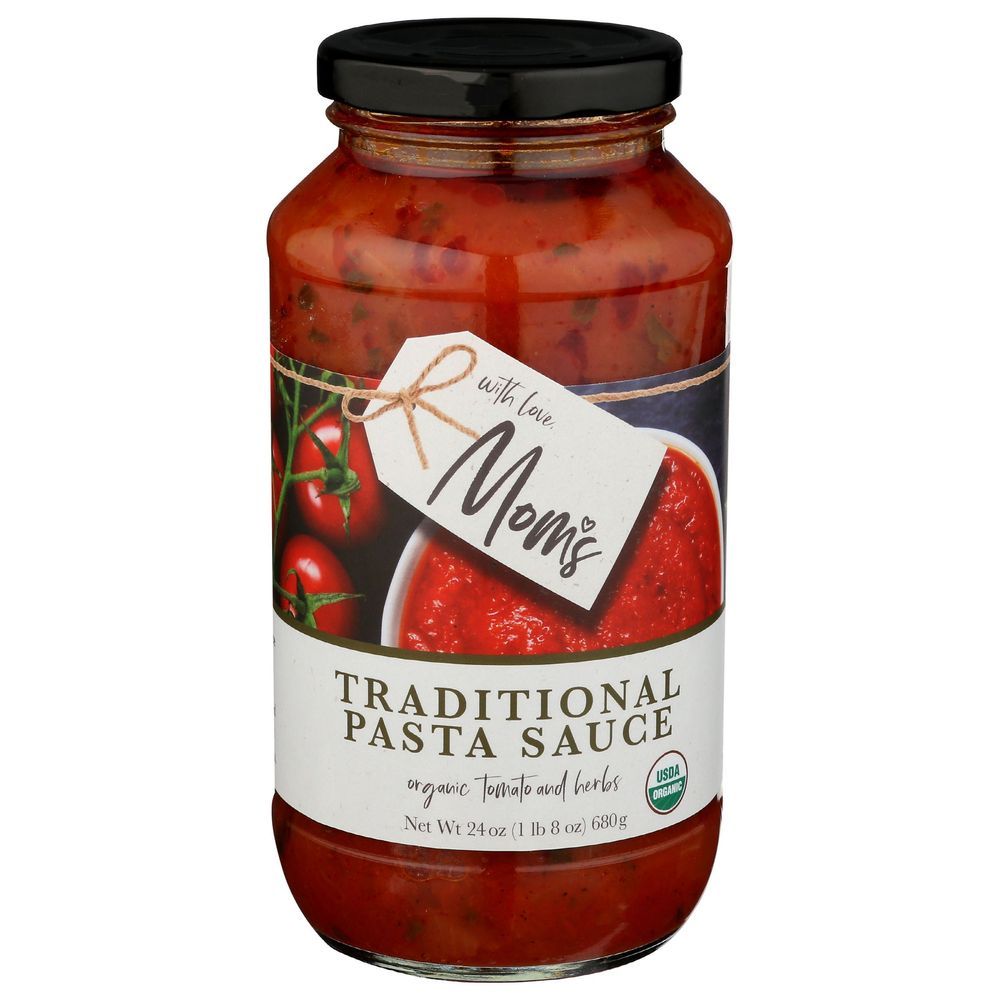 Moms Organic Traditional Tomato Basil Pasta Sauce, 24 Ounce -- 6 Per Case