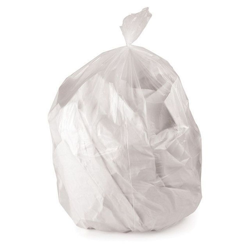 Accufit Clear 0 .9 Mil Lldpe Coreless Roll Can Liner For 23 Gallon Can, 28 X 45 Inch -- 200 Per Case