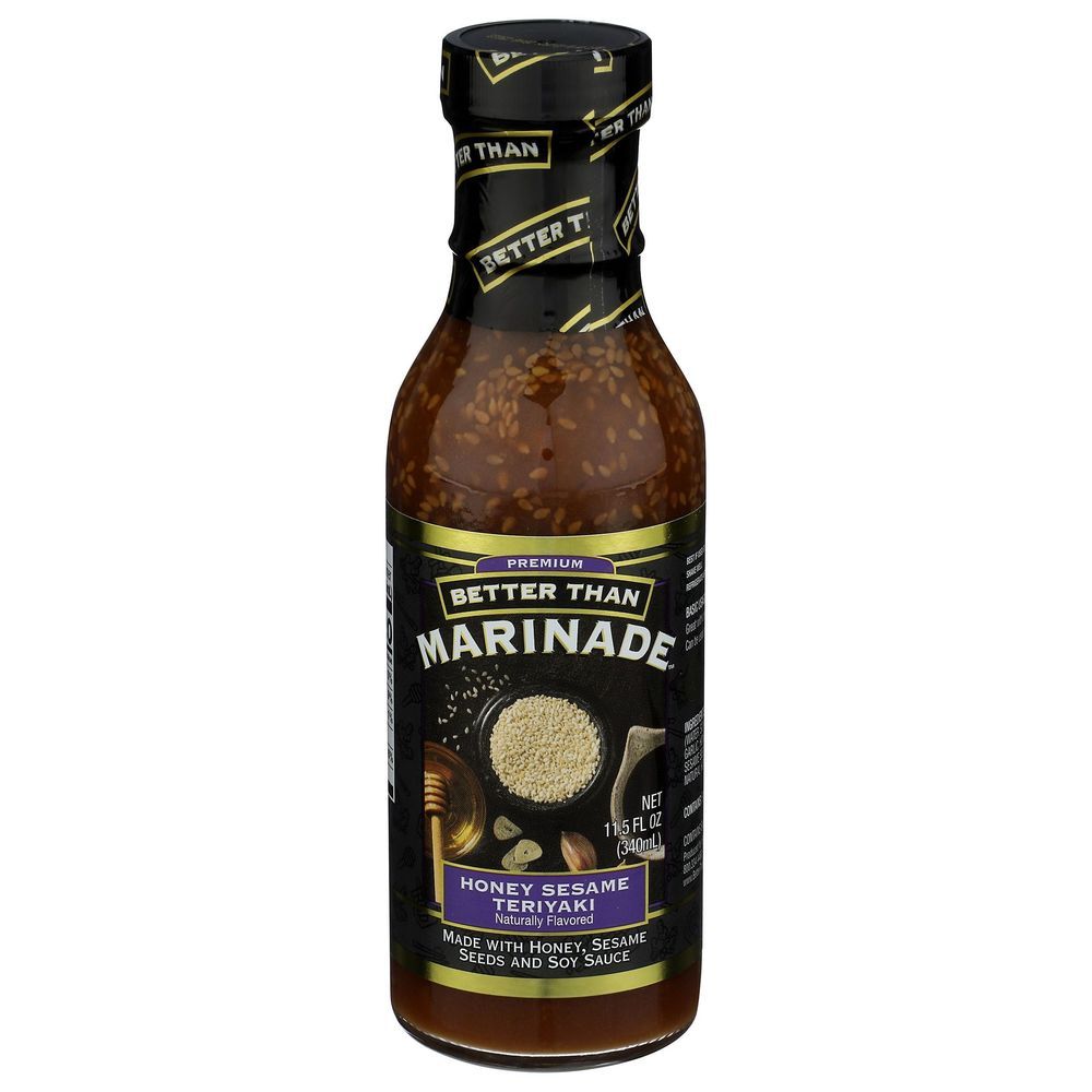 Better Than Marinade Honey Sesame Teriyaki Marinade, 11.5 Fluid Ounce -- 6 Per Case