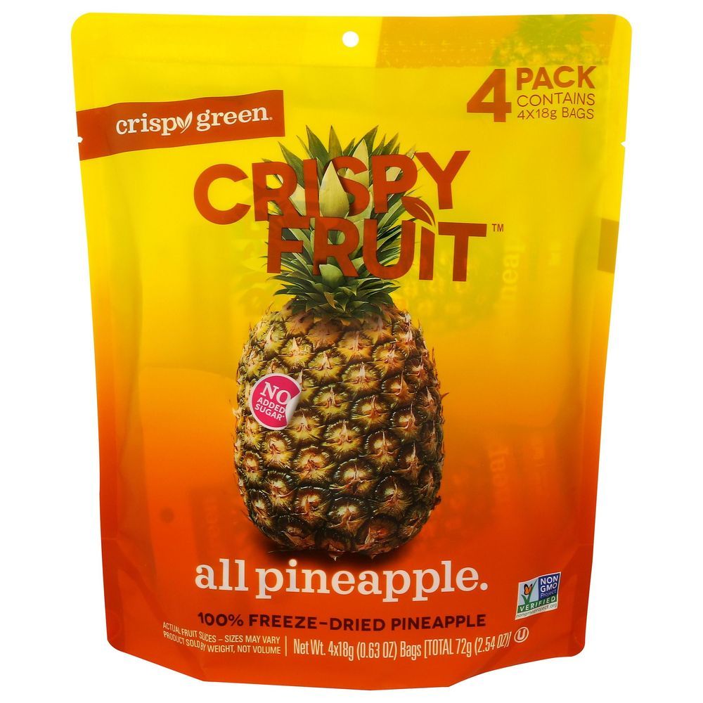 Crispy Green Dried Pineapple, 2.54 Ounce -- 8 Per Case