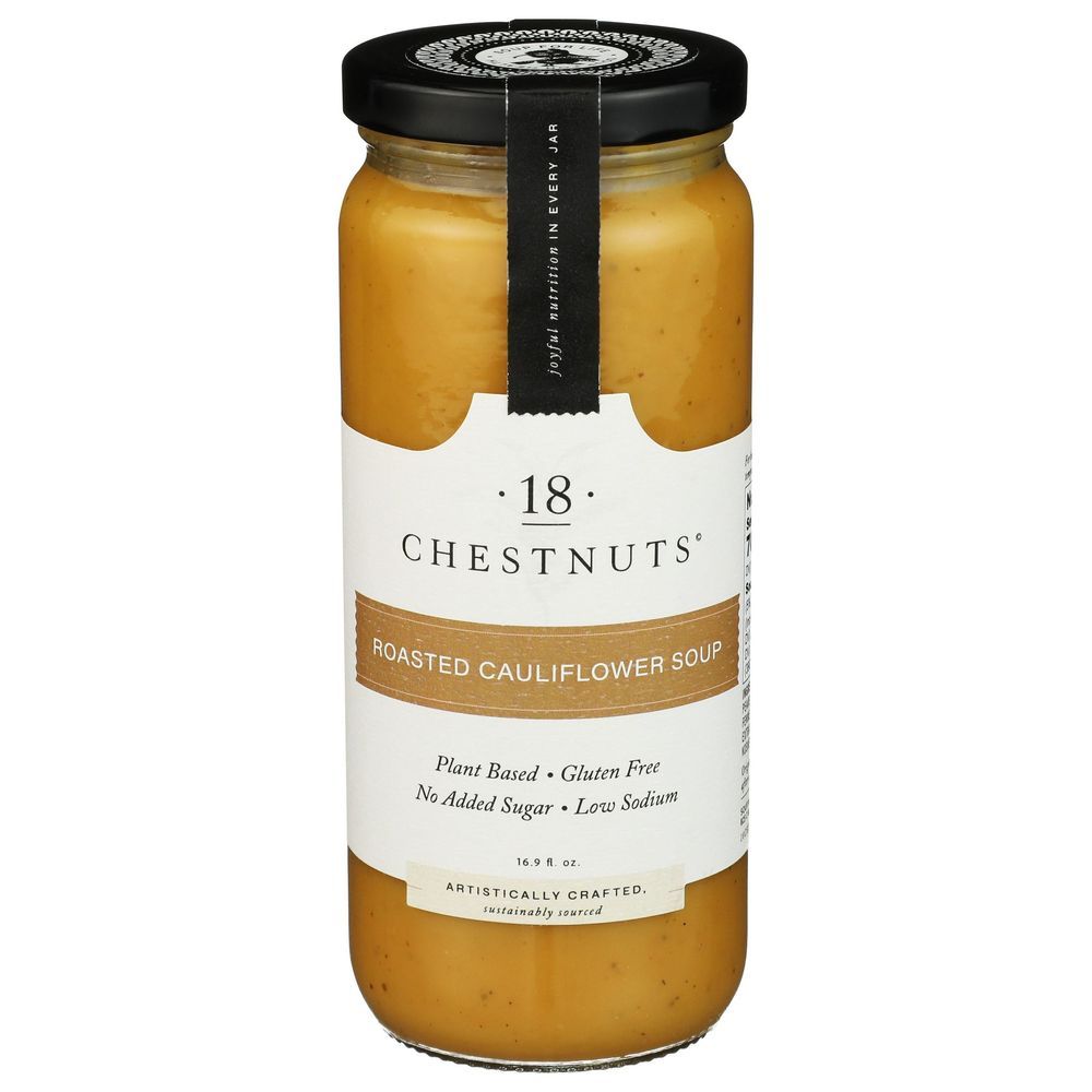 18 Chestnuts Roasted Cauliflower Soup, 16 Fluid Ounce -- 6 Per Case